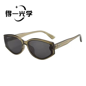 Kitten Eye <b>Sunglasses</b> Black UV400 PC Frame Women Fashion Eyewear - Product Image 3