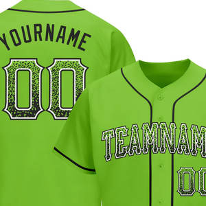 Uniforme de Béisbol Deportivo Personalizado con Cuello en V para Adultos, Conjuntos de Uniformes de Béisbol con Estampado Personalizado, Talla Personalizada, Ligero, Transpirable y de Secado Rápido - Product Image 4