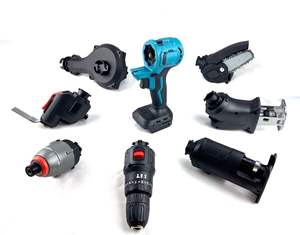 <span class=keywords><strong>Outil</strong></span> multifonction oscillant à lumière LED 18V sans fil avec contrôle des vibrations, poignée ergonomique, vitesse variable pour travaux de précision - Product Image 3