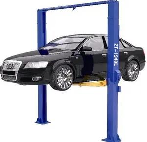 4T Hydraulic Automobile Vehicle Elevator Two Post Auto Hoist Clear Floor 2 Post Car Lift