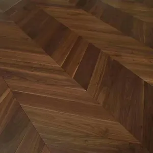 Rắn Hoặc Thiết Kế Có Sẵn Màu Tự Nhiên Mỹ Đen Walnut Gỗ Parquet Herringbone Hoặc Sàn Chevron