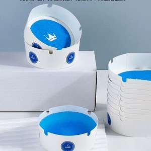 Disposable Ashtrays Round Thickened With Sand Protection For Home <b>Office</b> Cafe Use - Product Image 5