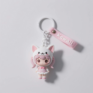Bán Buôn Tùy Chỉnh Phim Hoạt Hình Phim Hoạt Hình Nhân Vật 3D <span class=keywords><strong>PVC</strong></span> Móc Khóa Phụ Kiện Mặt Dây Chuyền Mềm Cao Su Silicon Keychain - Product Image 1
