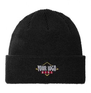 Custom Logo Knitted Beanie Hat Personalized Embroidery Winter Warm Casual Cap - Product Image 2