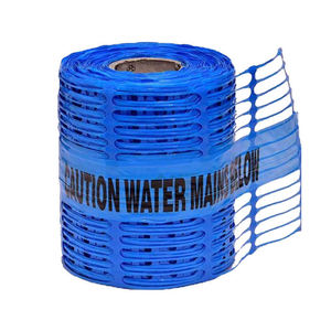 Barrière de sécurité souterraine détectable 30cm 40cm 50cm Maille d'avertissement en fibre optique pour le marquage de danger et l'alerte de zone restreinte - Product Image 5