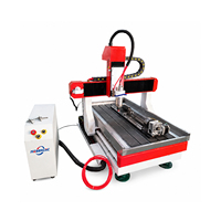 Máquina CNC Router Rotativa Mini 6090 de Jinan Mosencnc, para Grabado y Corte en la Industria Publicitaria, Madera, Acrílico, Grabado Profundo