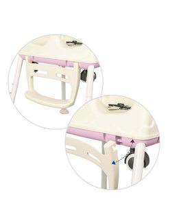 Hot Sale Modern Plastic Rock Base Baby Dining <b>Table</b> Seat Multifunctional High <b>Chair</b> <b>Foldable</b> Portable Safety School Outdoor - Product Image 5