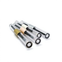 Tubes de brillant à lèvres à double tête de haute qualité Conteneurs d'emballage de baume à lèvres personnalisés Tubes de rouge à lèvres OEM Tubes de brillant à lèvres rotondité pour