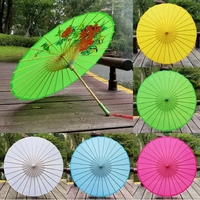 Parapluie en papier huilé de soie fait main LS03, design ROMAN, parapluie droit, décoration de plafond artisanale, accessoires de danse, parasols