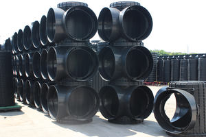 Puits d'inspection <span class=keywords><strong>de</strong></span> drainage, chambre d'inspection des eaux pluviales et des eaux usées, puits <span class=keywords><strong>de</strong></span> vanne en plastique à quatre voies à trois voies - Product Image 6