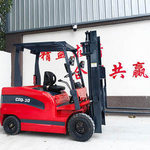 Nouveau chariot élévateur électrique de 1 tonne, 1,5 tonne, 2 tonnes, 2,5 tonnes, 3 tonnes, 3,5 tonnes avec livraison rapide, batterie au lithium pour la <span class=keywords><strong>maison</strong></span>, les restaurants, la vente au détail, les fermes - Product Image 1