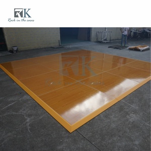 RK Wooden Grain Dance Floor Panel with Aluminum <b>edge</b> for Wedding Decoration - Product Image 6