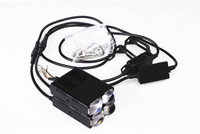 2 Lentilles Senlo T2 80W LED Mini Feux de Conduite pour Voitures Motos Accessoires de Voiture Feu Antibrouillard Grille Lampe