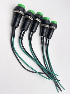 Accesorios para Motos, Interruptor de Faro para Motocicleta/Bicicleta Eléctrica, Botón de Encendido Redondo Rojo con Bloqueo Automático/Sin Bloqueo - Product Image 5