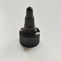 Bouchons à bec verseur 24mm Bouchons de bouteilles en plastique Bouchons à capuchon torsadé Distributeur pour produit capillaire Couvercle d'emballage pour sauce piquante