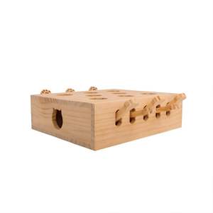 Nouveau produit jouets pour chat en bois Non toxique incolore jouet pour animaux de compagnie jouets interactifs pour animaux de compagnie attraper la souris jouet de divertissement <span class=keywords><strong>solitaire</strong></span> - Product Image 3