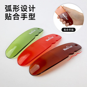 Chausse-pied en plastique Histotree 17,5 cm, coloré, portable, aide à l'enfilage des chaussures, idéal pour hôtel, cadeau d'affaires - Product Image 2
