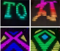 Piste de danse à miroir 3D avec lumières DJ Décoration de mariage et de fête de club Fil connectable Lumières de scène de danse