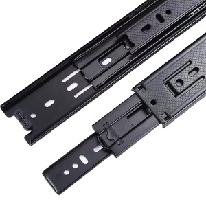 Benutzer definierte 3-fach Voll auszug Lager Schubladen führung für Schrank Schubladen schiene Schieber - Product Image 3
