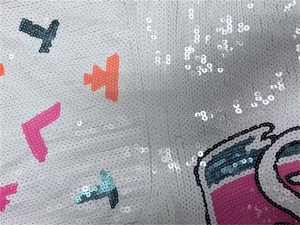Maillots de basket-ball <span class=keywords><strong>NBA</strong></span> pour femmes, uniformes d'équipe de qualité, hauts à paillettes pour les fans, chemises courtes scintillantes pour le jour du match - Product Image 6