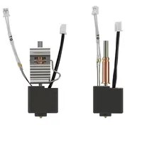 Kit de Hotend para Anycubic Kobra 3, Tubo de Calentamiento Bimetálico de 24V 50W con Termistor para Cabezal de Impresión Anycubic Kobra 3 Combo