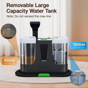 Nettoyant multi-usages pour tissus, adapté aux canapés, aux <span class=keywords><strong>tapis</strong></span>, aux rideaux, aux matelas, outil de <span class=keywords><strong>nettoyage</strong></span> domestique, élimination des taches et stérilisation - Product Image 1