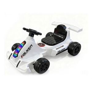 Modern LED Music Light Children's <b>Car</b> <b>Pedal</b> Engagement Strong 380 Motor Red Structure 4-Wheel Battery Powered for Yard Indoor - Product Image 4