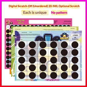 Fabricants de cartes <span class=keywords><strong>à</strong></span> <span class=keywords><strong>gratter</strong></span> en papier couché, vente en gros de billets de loterie multi-gratteurs et de cartes <span class=keywords><strong>à</strong></span> prix - Product Image 4