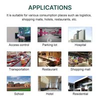 Étiquettes UHF avec puce U8, 100 * 30 mm, 860-960 MHz, imprimables avec une imprimante d'étiquettes RFID pour la sécurité des portails, des aéroports et des bagages