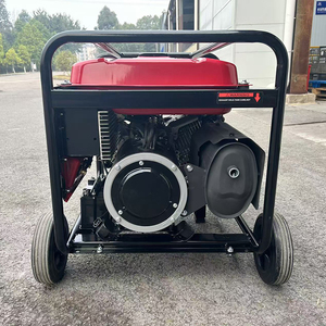 Generador <span class=keywords><strong>de</strong></span> Soldadura Industrial <span class=keywords><strong>de</strong></span> Gasolina <span class=keywords><strong>de</strong></span> 4kW, Soldador con Motor Honda y Voltímetro para Monitoreo <span class=keywords><strong>de</strong></span> Voltaje - Product Image 1