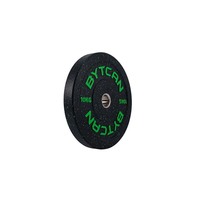 Vente flash : Plaques de compétition en caoutchouc de 20 kg, peinture grise, plaques de poids pour haltères, logo personnalisé, ODM