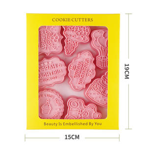 Molde cortador de galletas de <span class=keywords><strong>feliz</strong></span> <span class=keywords><strong>cumpleaños</strong></span> para niños, herramientas de bricolaje para pastel, decoración de fiesta de <span class=keywords><strong>cumpleaños</strong></span>, suministros para Baby Shower, cortador de galletas, regalos de fiesta - Product Image 6