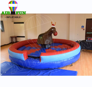 Airfun Bull Ride Machine Gonflable Mécanique Taureau Mécanique Rodéo Rudolph Renne À Vendre - Product Image 1
