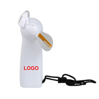 Ventilateurs LED portables miniatures programmables avec message personnalisé, commande par bouton pour mariages, concerts, éclairage portable USB/batterie, usage domestique