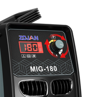 ZOJAN Nouvelle soudeuse MIG 220V 3.7kVA 20-120A Cycle de service 60% Protection IP21S Outil essentiel efficace pour tôles fines en acier inoxydable