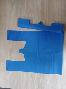Emballage compostable écologique 100% sacs de t-shirt biodégradables pour amidon de maïs - Product Image 5