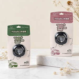 Diffuseur de parfum de luxe personnalisé pour voiture, clip de ventilation, film aromatique, <span class=keywords><strong>d</strong></span>ésodorisant pour climatisation automobile - Product Image 6