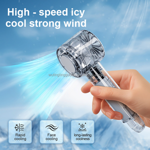 <span class=keywords><strong>Meilleur</strong></span> prix d'usine <span class=keywords><strong>Ventilateur</strong></span> d'<span class=keywords><strong>air</strong></span> <span class=keywords><strong>froid</strong></span> miniature rechargeable en plastique pour la maison avec base - Product Image 2