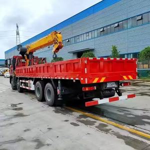 Grúa de Camión Sinotruck HOWO de <span class=keywords><strong>Segunda</strong></span> <span class=keywords><strong>Mano</strong></span> de Alta Calidad y Bajo Precio con Pluma Recta o Pluma Plegable - Product Image 1