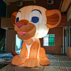 Modelo de Personaje de Dibujos Animados Inflable para Publicidad Exterior, Modelo de Animal de Perro Inflable Gigante Personalizado para Desfiles y Eventos - Product Image 3