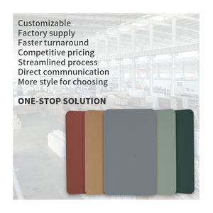 Thân thiện với môi tùy chỉnh màu duy nhất Gỗ Veneer tấm Tường chống cháy không thấm nước nội thất khuôn Composite làm từ nhựa WPC - Product Image 6