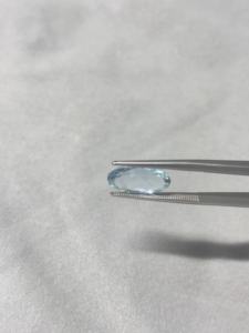 พลอยอะความารีนเบอร์ริลทรงรี 8x14 มม. สีฟ้าซานตามาเรีย พลอยหลวมทรงรี คุณภาพสูง ได้รับการรับรอง - Product Image 6