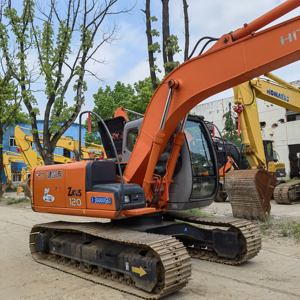 Excavadora Usada Hitachi ZX120 de 12 Toneladas, Original de Japón, Alta Eficiencia, con Motor, Caja de Cambios, PLC y 1 Año de Garantía - Product Image 3