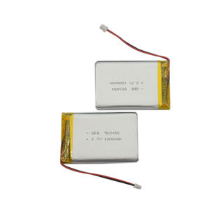 Hot Sale 503450 3,7 V 1000 mAh lipo battery for GPS Tracker product - Product Image 5