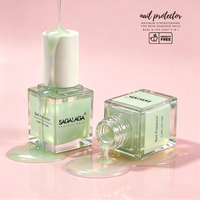SAGALAGA Vernis de Récupération des Ongles pour Ongles Faibles et Fragiles, Soin Naturel, Traitement Fortifiant et Protecteur à Séchage à l'Air, Vente en Gros