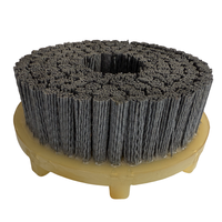 Diamant Carbure De Silicium Nylon 612 Brosse Industrielle Fickert Granit Marbre Sol Acier Bois Surface Cuir OEM Polissage