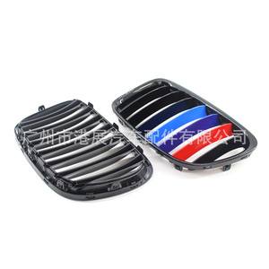 Parrilla Delantera Estilo M para BMW X1 E84, Negro Mate, Negro Brillante, Plástico ABS, para Modelos 2010-2014, Actualización de Parachoques - Product Image 4