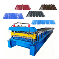 Machine de formage à froid pour tôles trapézoïdales en acier galvanisé monocouche pour tuiles de toit et murs