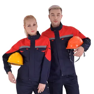 JINTENG Work Clothing Men Women Working Coveralls High Quality Unisex Overalls Auto Repair Car Beauty Workers Uniforms