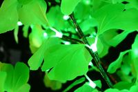 Chinesische Lieferanten Ferngesteuerter Outdoor Künstlicher RGB LED Kirschbaum Lichter PVC/PE Weihnachtsbaum Luxuriöser Weihnachtsmotiv-Baum